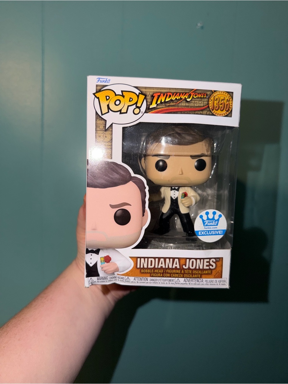 Funko Pop! Indiana Jones (White Tux) Collectible Figure